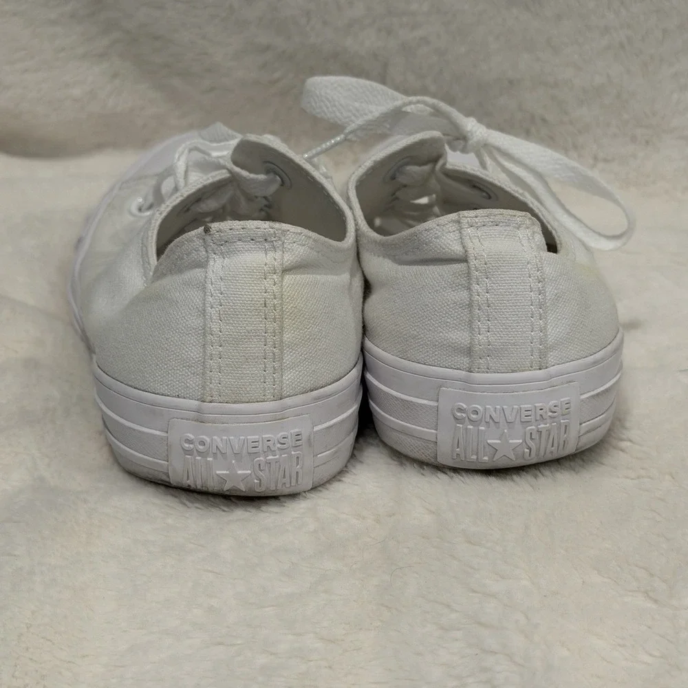 Size 6.5 Men 8.5 Wom - Converse Chuck Taylor All Star Ox Oxford White Monochrome